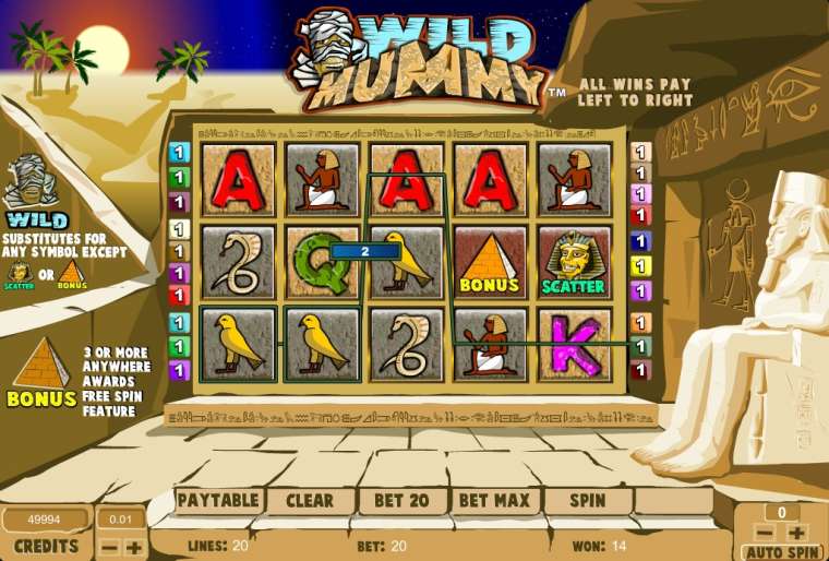 Play Wild Mummy slot CA
