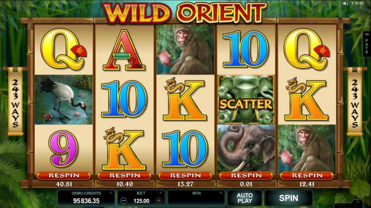 Play Wild Orient slot CA