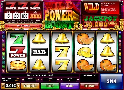 Wild Power Boost slot