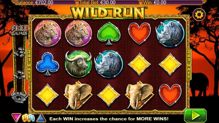 Play Wild Run slot CA