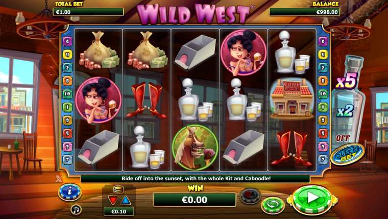 Play Wild West slot CA