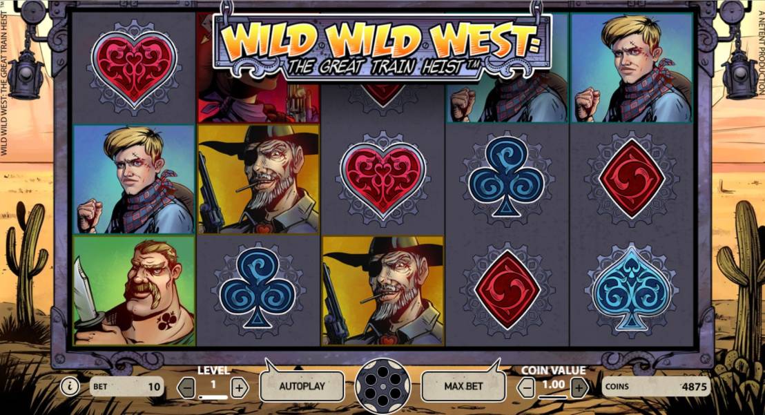 Wild Wild West: The Great Train Heist slot