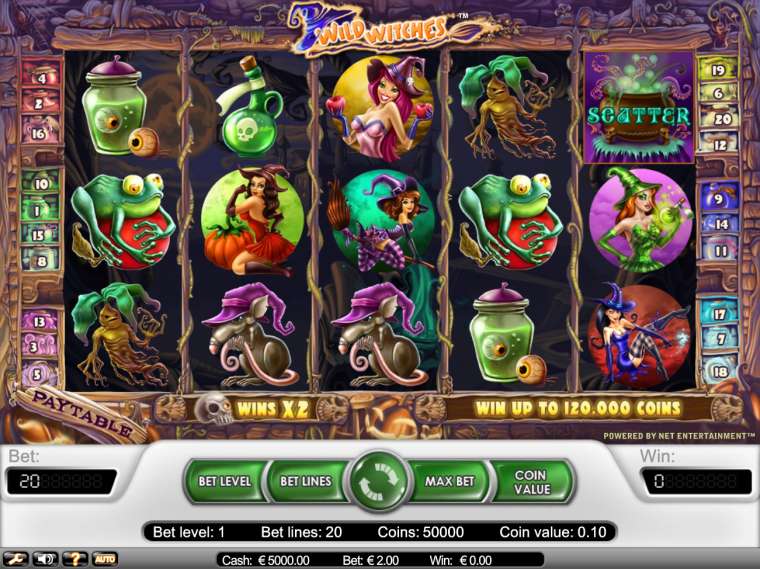 Play Wild Witches slot CA