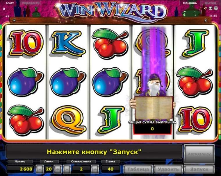 Play Win Wizard slot CA