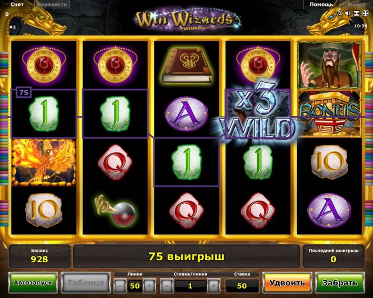 Win Wizards slot