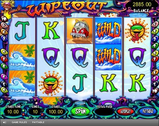 Wipeout slot