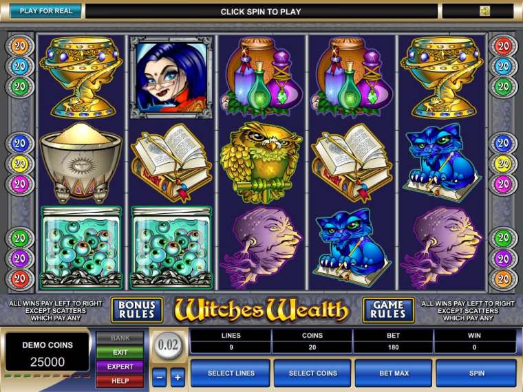 Play Witches Wealth slot CA