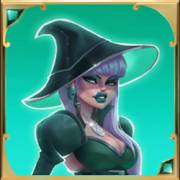 Witchy Poppins: The witch in turquoise