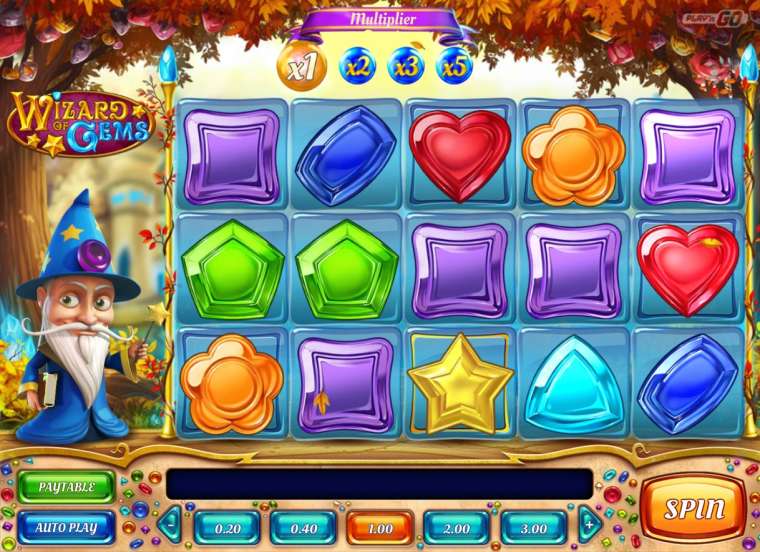 Play Wizard of Gems slot CA