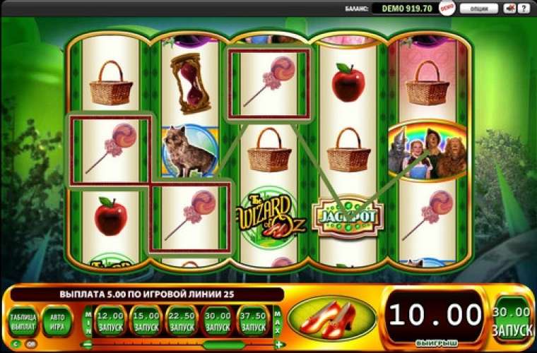 Play Wizard of Oz – Ruby Slippers  slot CA