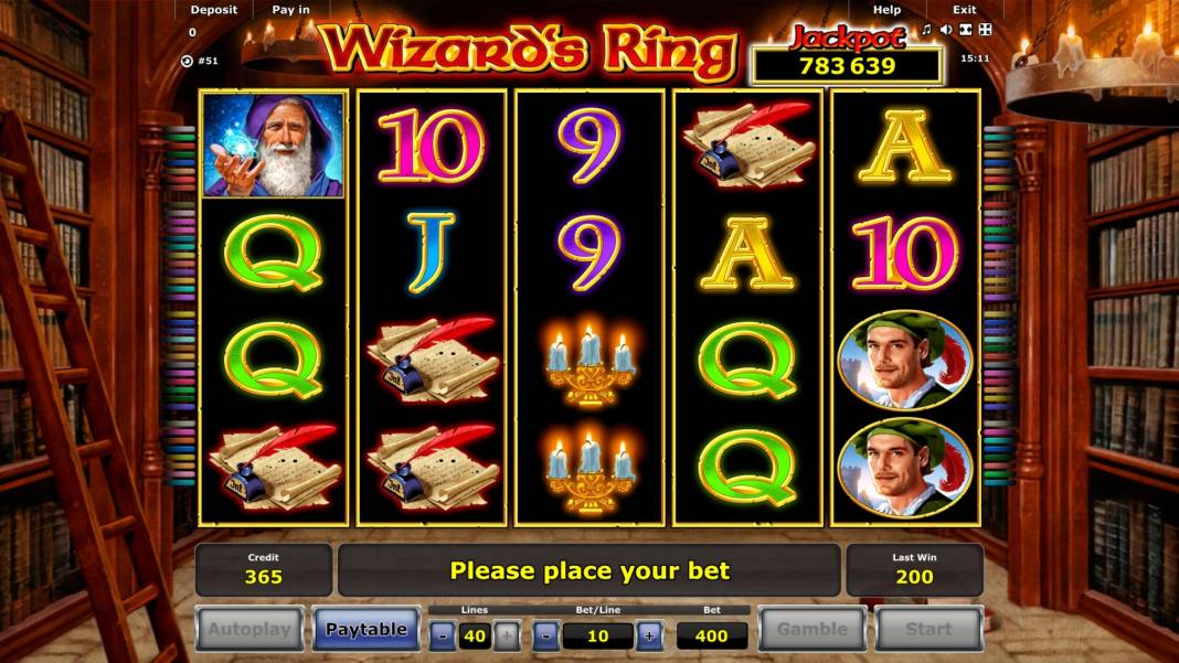 Wizard’s Ring slot