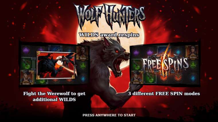 Play Wolf Hunters slot CA