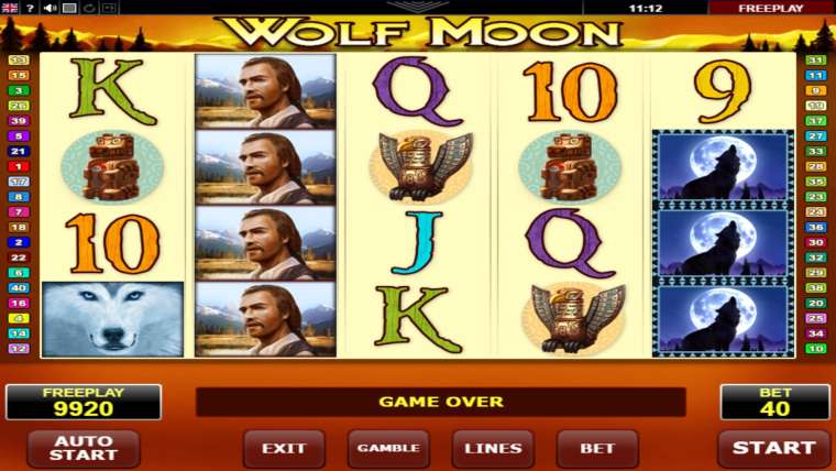 Play Wolf Moon slot CA