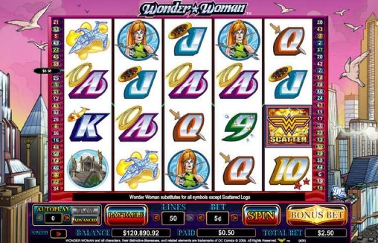 Play Wonder Woman slot CA