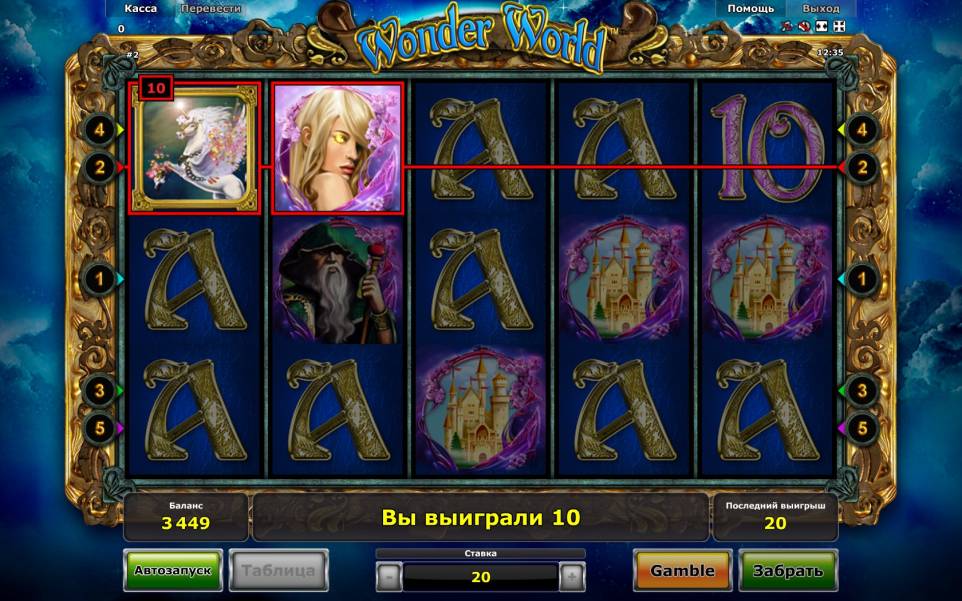 Wonder World slot