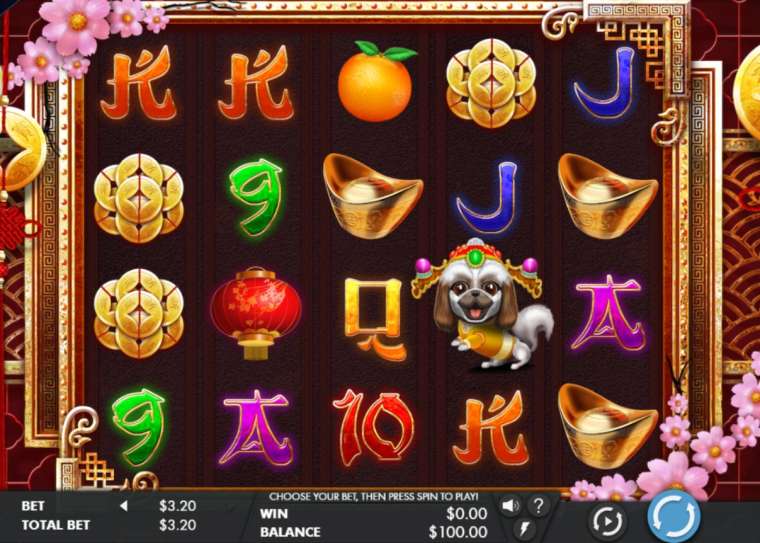 Play Year of the Dog slot CA