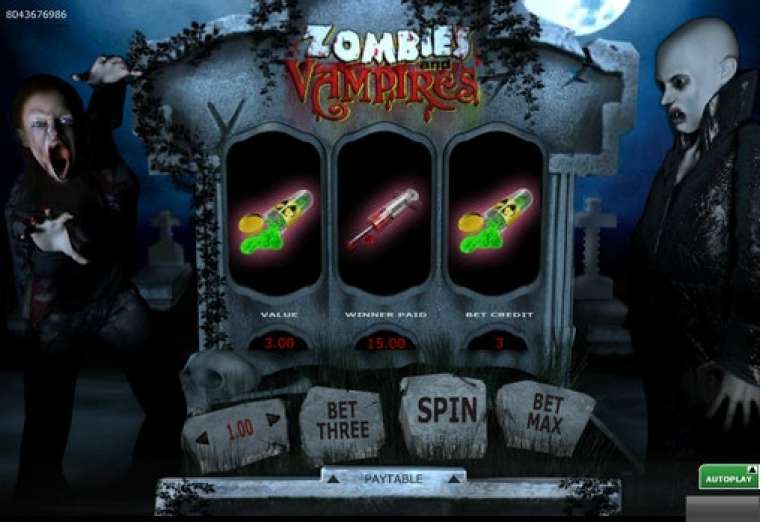 Play Zombies and Vampires slot CA