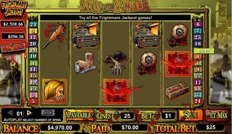 Play Zone of the Zombies slot CA