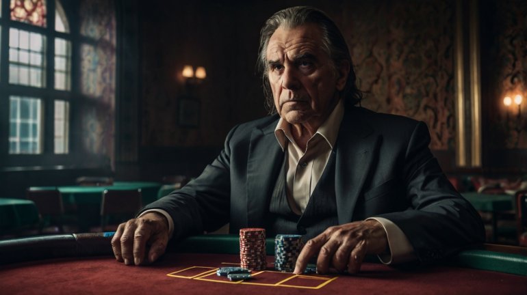 an old gambler seeking more risk