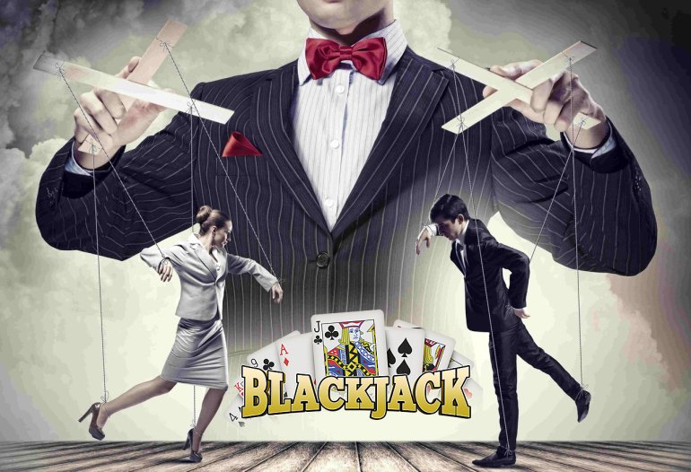 Psychological pressure in blackjack