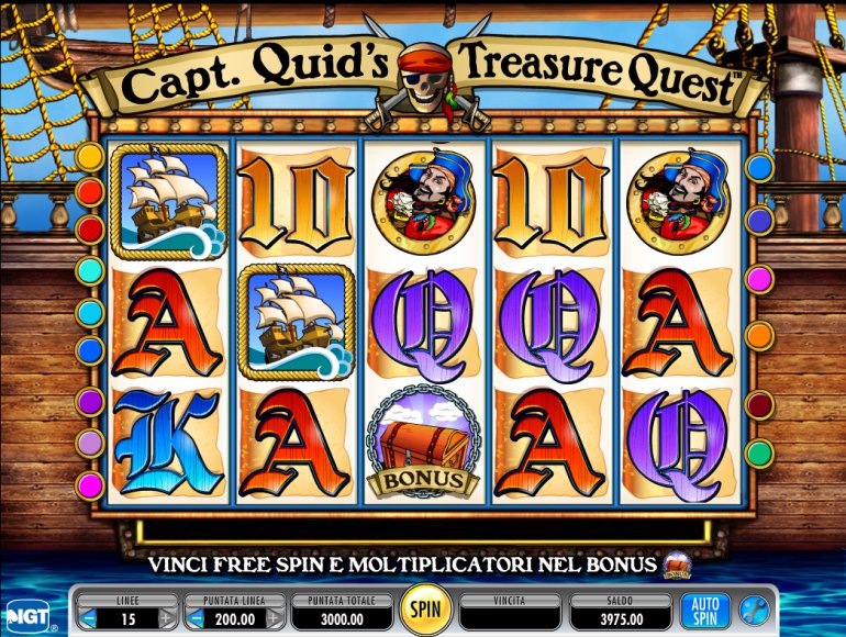 Captain Quid's Treasure Quest (IGT)