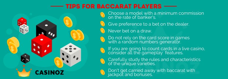casino baccarat casino game baccarat
