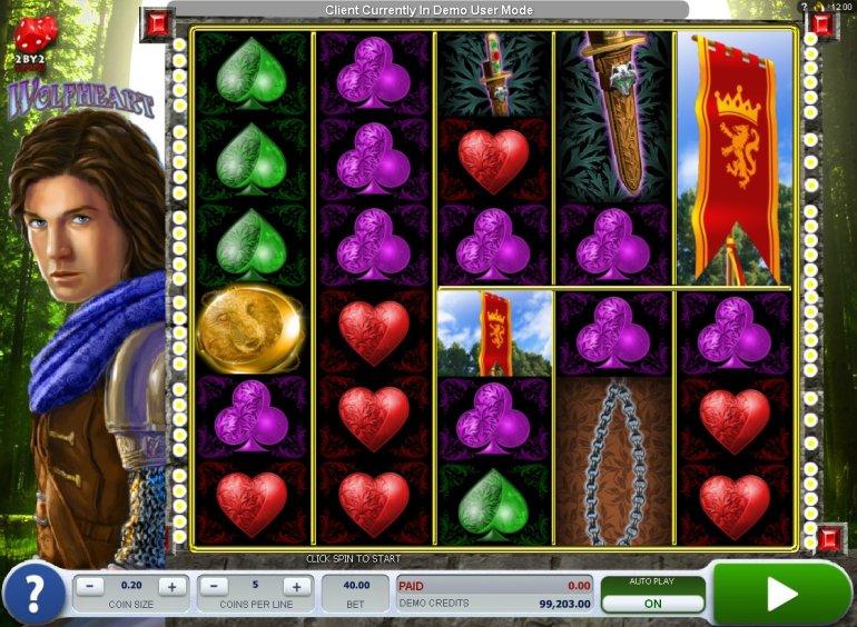 Wolfheart online slot