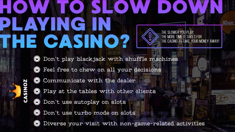 important of game pace in casino